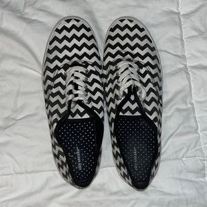 Gently worn sneakers